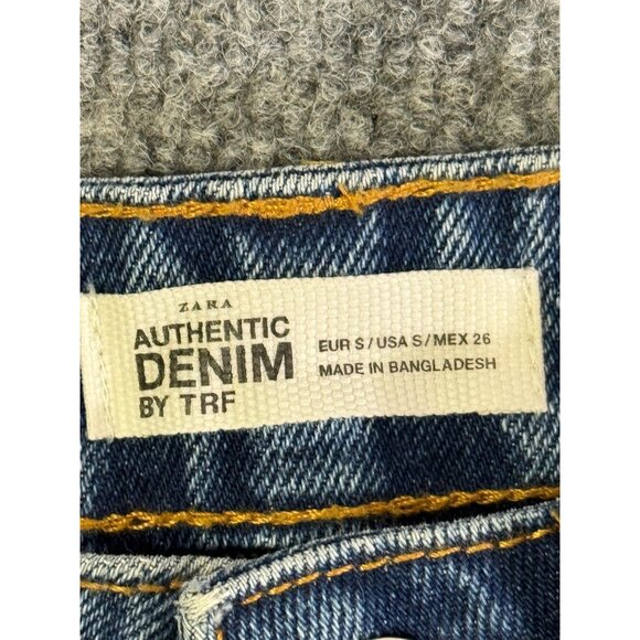 Zara Authentic Denim by trf womens size small - Picture 3 of 13